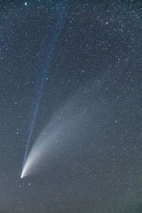 Low angle view of stars in sky