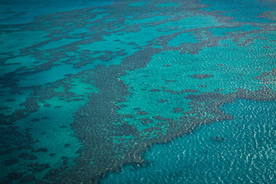 Aerial photos of great barrier reef 