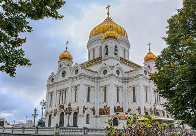 Low angle view of church