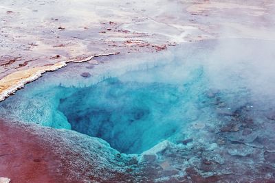 Colourful inspiration of nature - iceland geyser