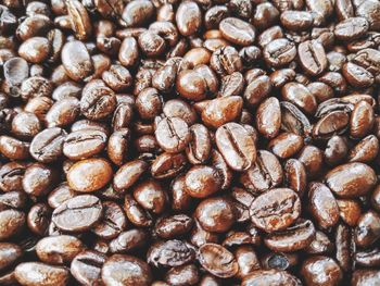 Full frame shot of coffee beans
