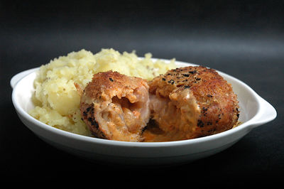 Close-up of food in plate