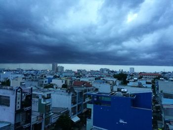 Cityscape against sky