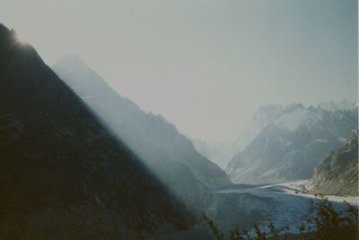 Scenic view of mountains