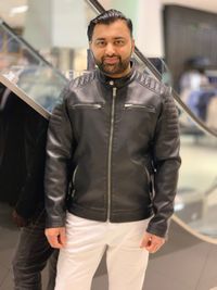 Portrait of a smiling young man