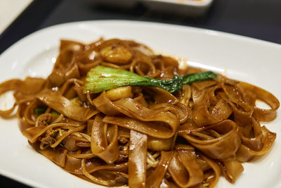 Close-up of food on plate