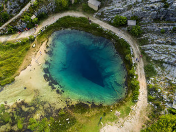 Source of the cetina river, croatia