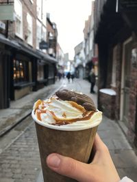 Hot chocolate in york