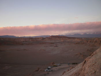 Scenic view of mountains