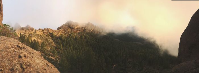 Panoramic view of landscape against sky