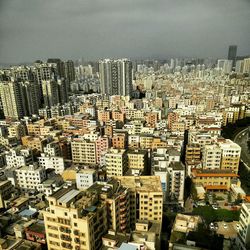 Aerial view of cityscape