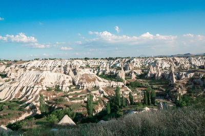 Panoramic view of landscape against sky