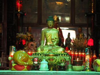 Buddha statue in temple