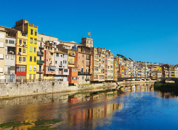  colorful houses in girona