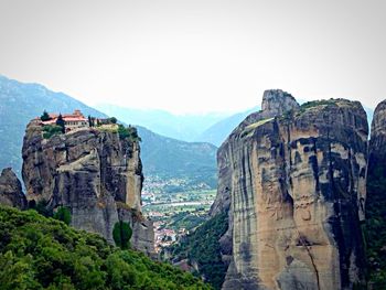 Scenic view of mountains