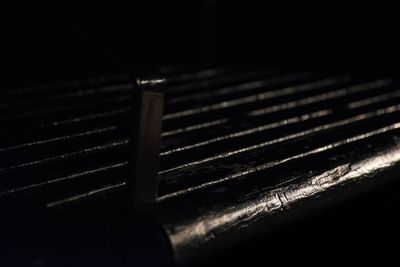 Close-up of metal