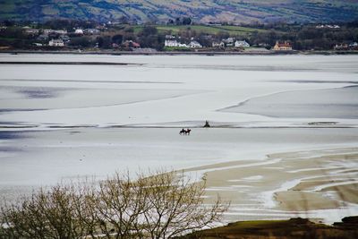 Scenic view of sea at sligo