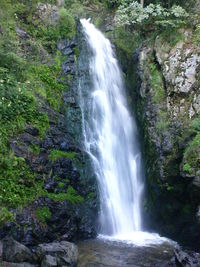 View of waterfall