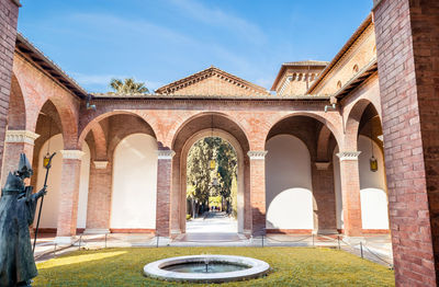 View of historic building against sky