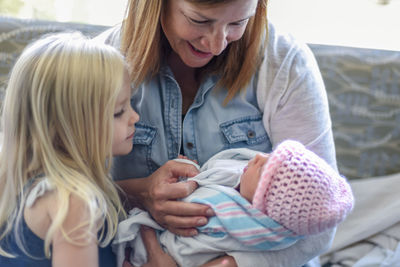 Mother and daughter