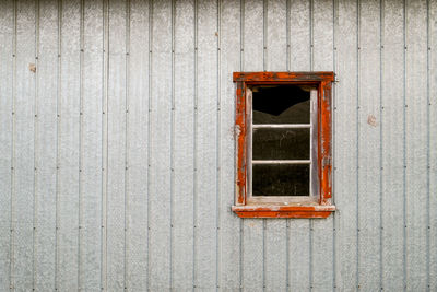 Close-up of wooden wall