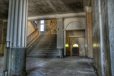 Corridor of building