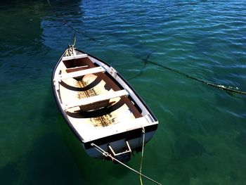 Boats in sea