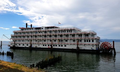 Riverboat at the dock 