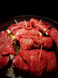 Close-up of red meat