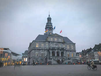 Town hall of maastricht, built in 17th century
