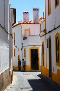 Street amidst buildings in city