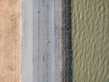 Full frame shot of sand on beach