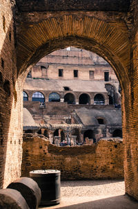 Photo taken in the colosseum, rome