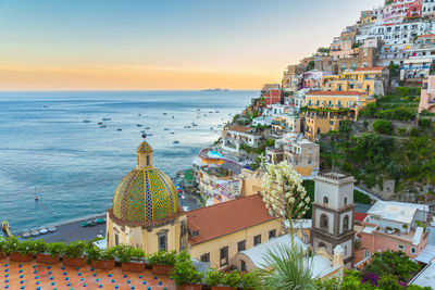 Positano, famous town on the amalfi coast, italy. high quality photo