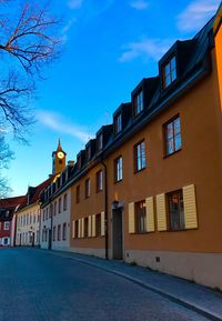 View of residential buildings against sky