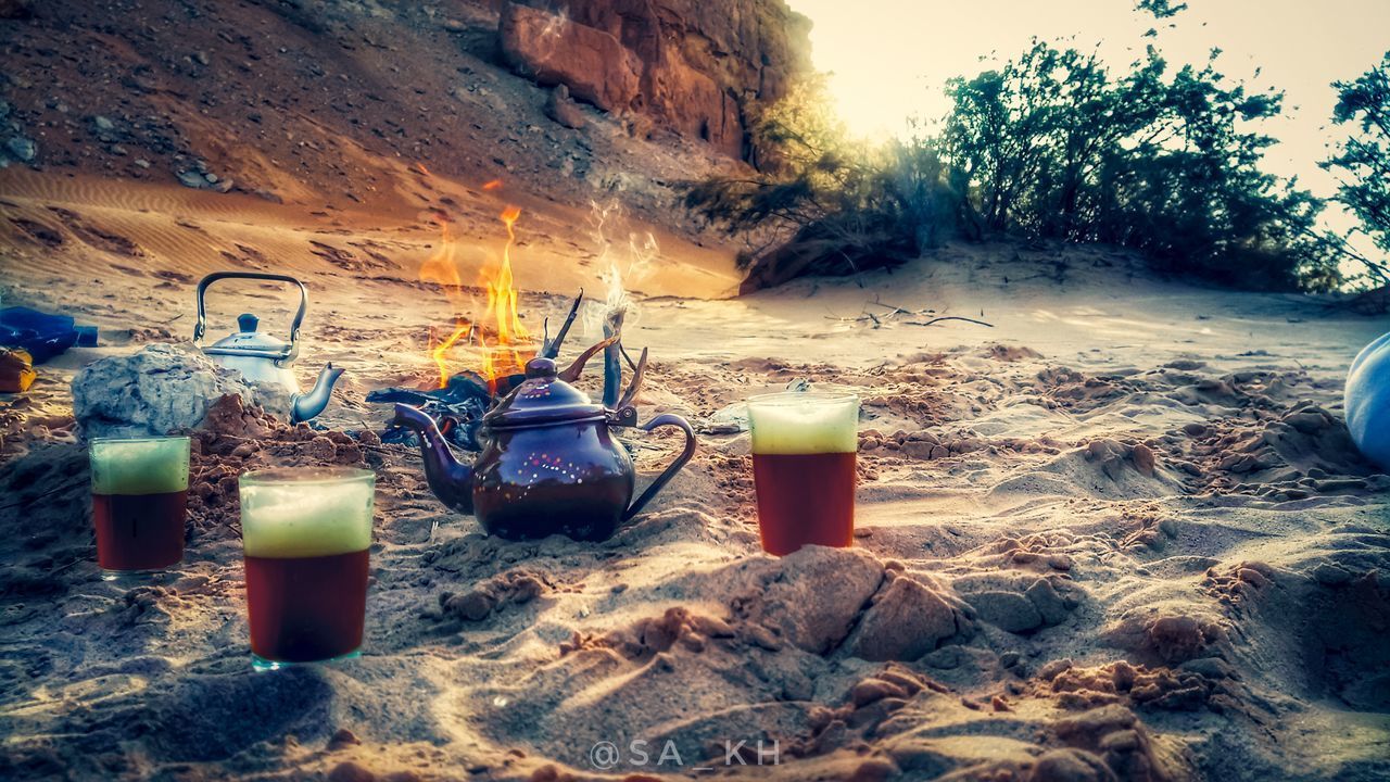 TEA LIGHT CANDLES IN GLASS