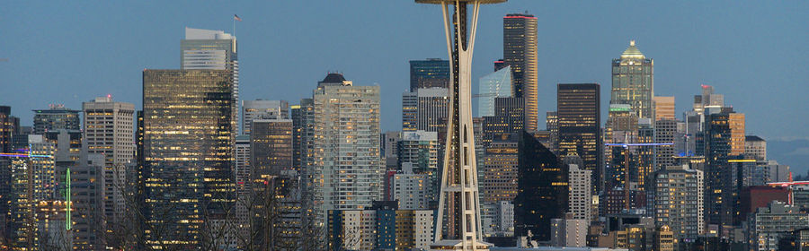 Cityscape against sky