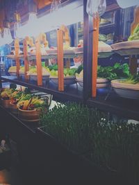 Close-up of fruits for sale in market