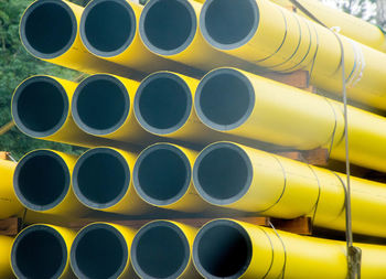 Full frame shot of pipes