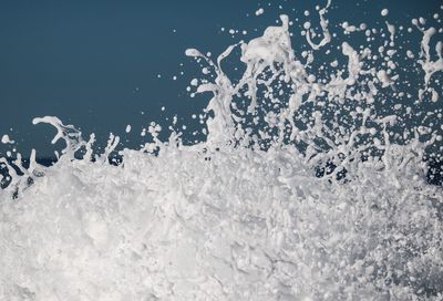 Close-up of splashing water