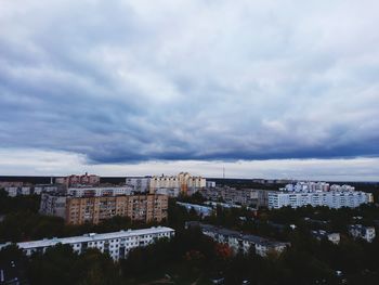 Cityscape against sky