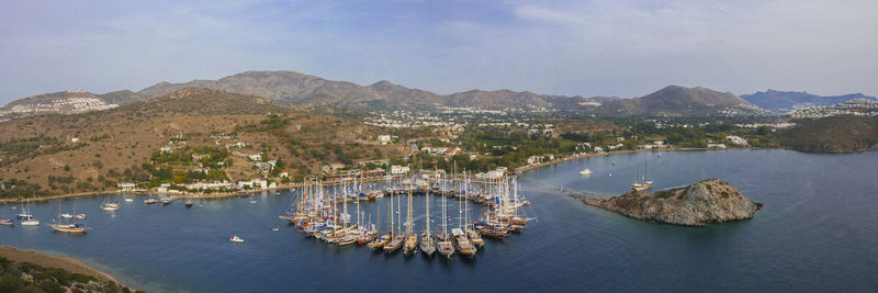 The bodrum cup. bodrum yacht races. 