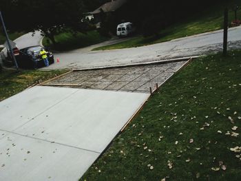 Cars on road