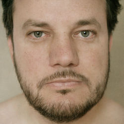 Close-up portrait of young man