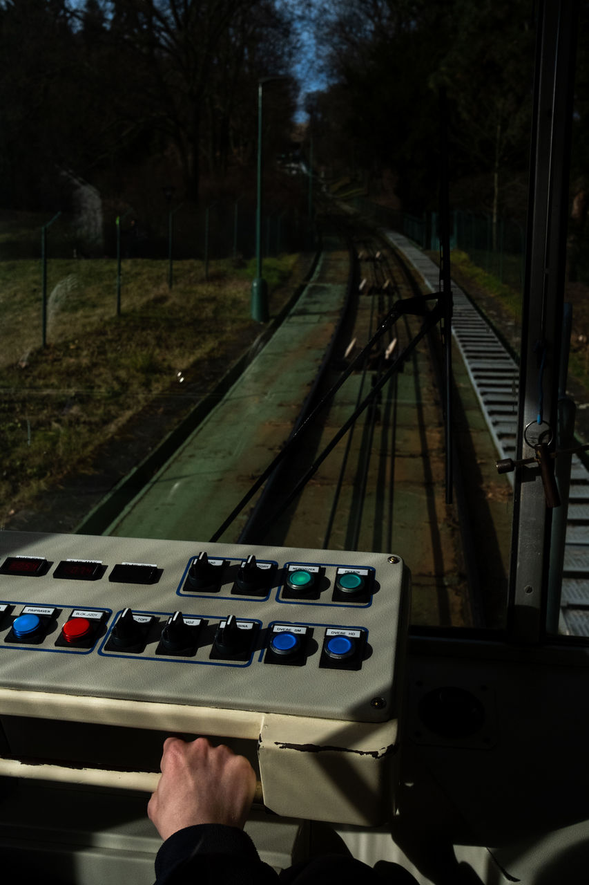 VIEW OF TRAIN AT RAILROAD STATION