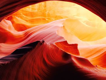 Sandstone of antelope canyon