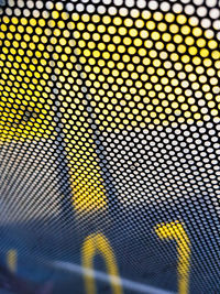 Full frame shot of metal grate