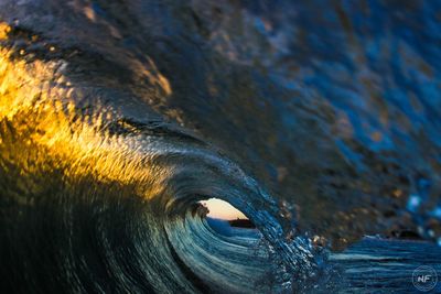 Full frame shot of sea water