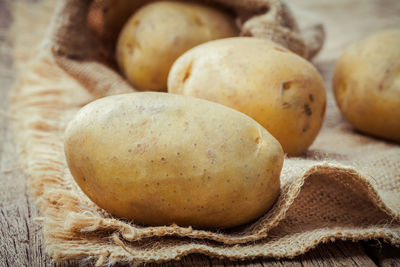 Close-up of potatoes