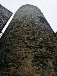 Low angle view of built structure against sky